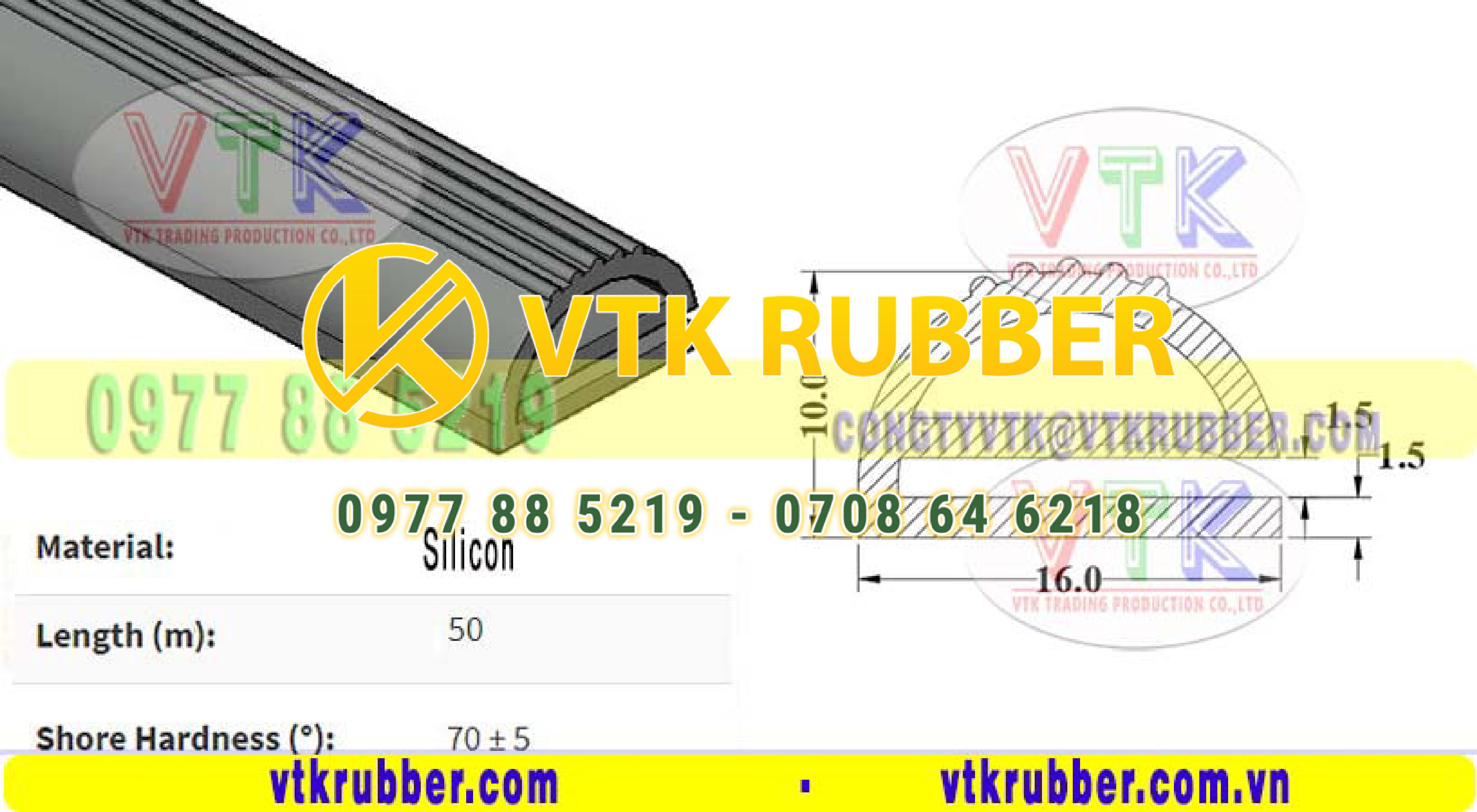 Nơi sản xuất gioăng tủ sấy chịu nhiệt silicon ở Hoà Bình