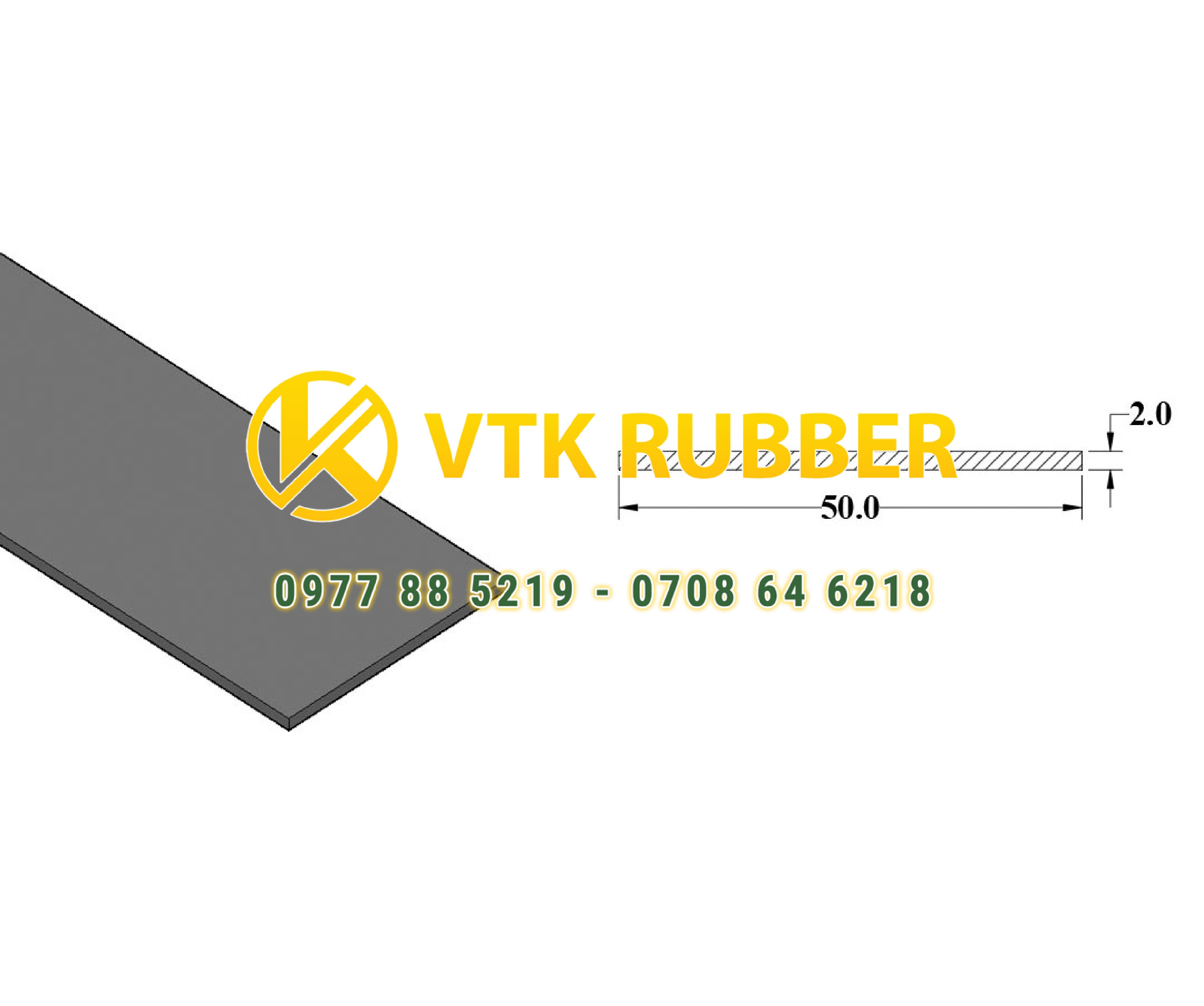 Xưởng sản xuất gioăng silicon tiết diện chữ nhật Tây Ninh