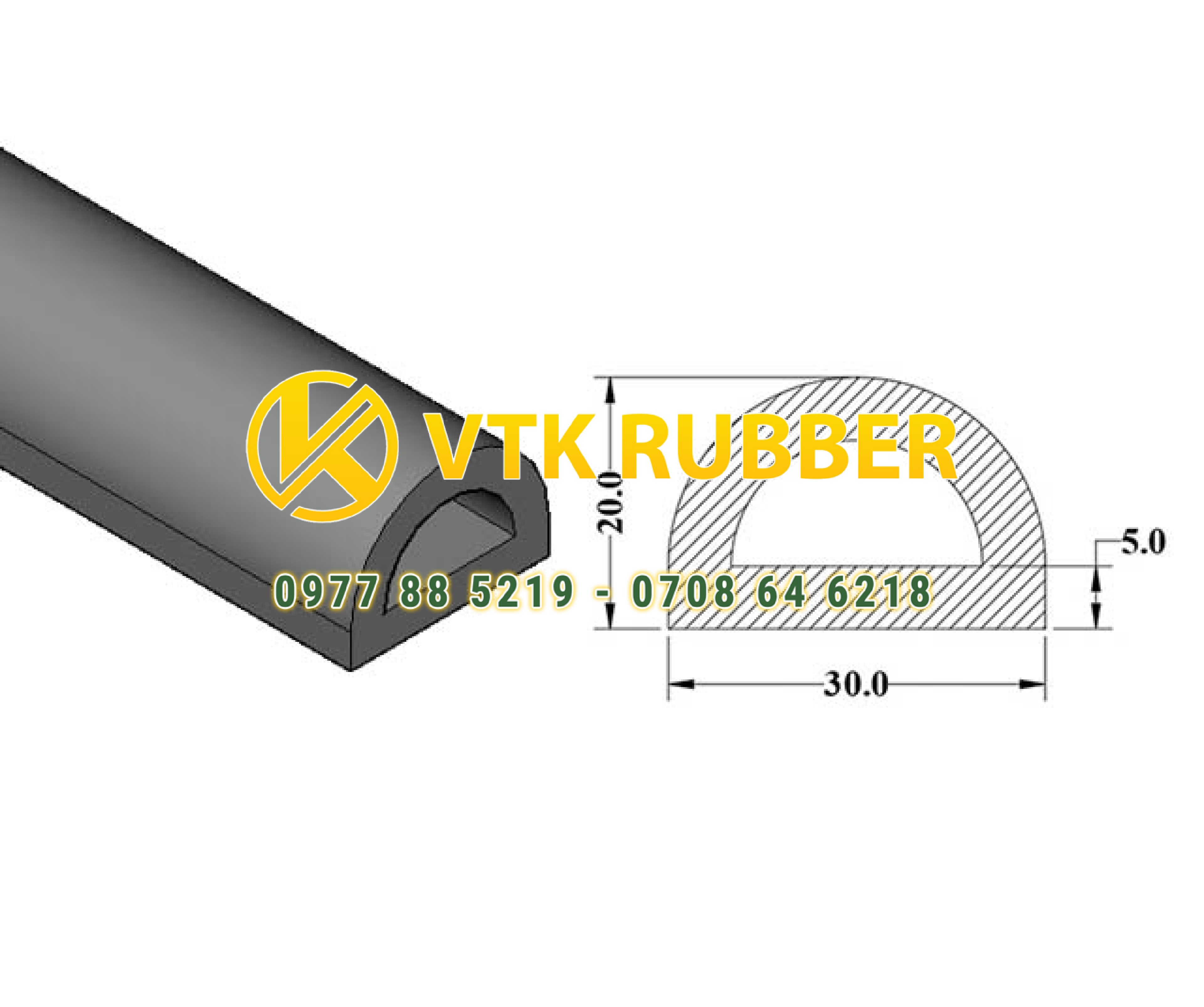 Địa điểm mua ron kín cửa chữ D bằng cao su ở Quảng Trị