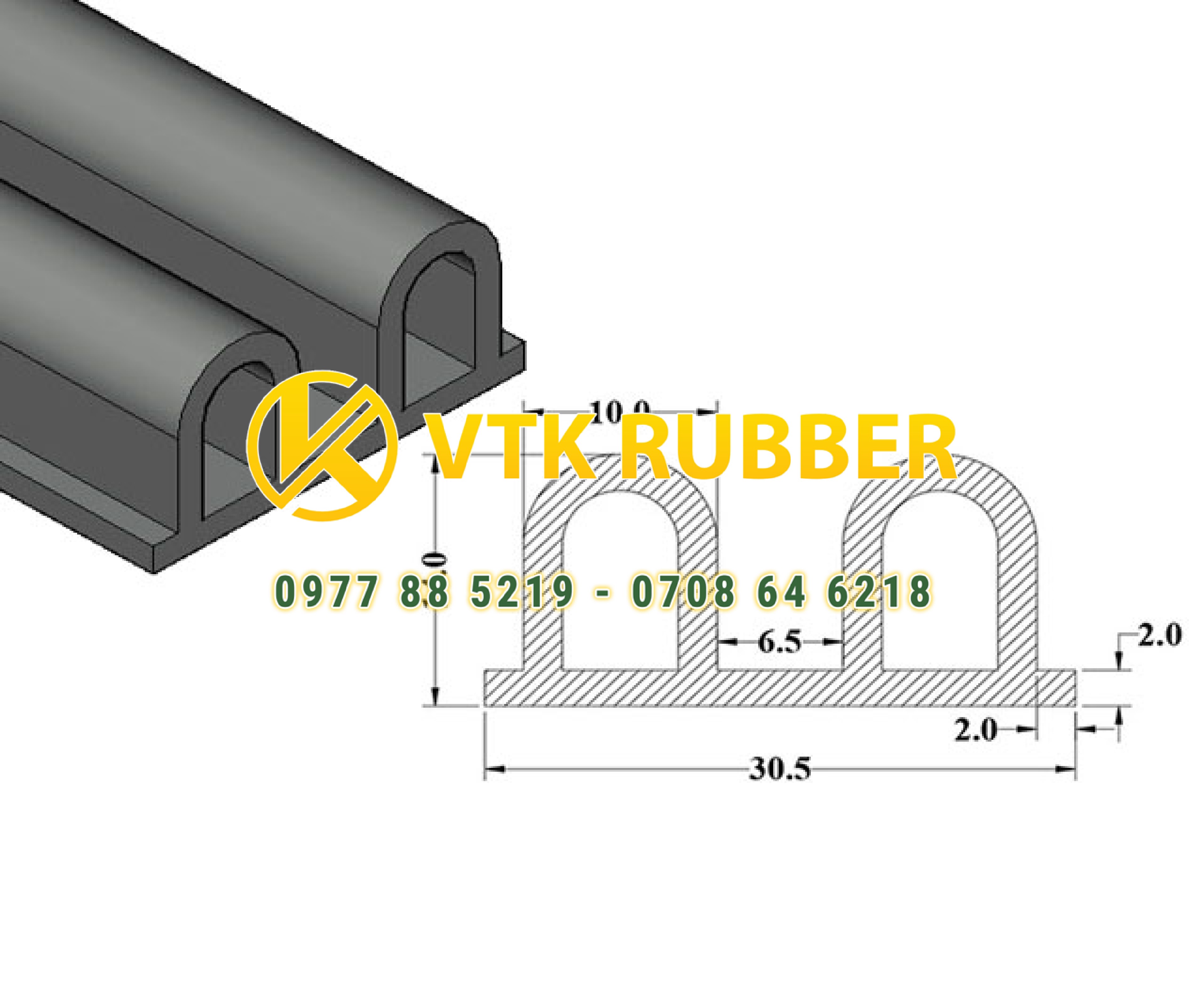 Mua ron cao su xốp chữ D ở Bắc Kạn