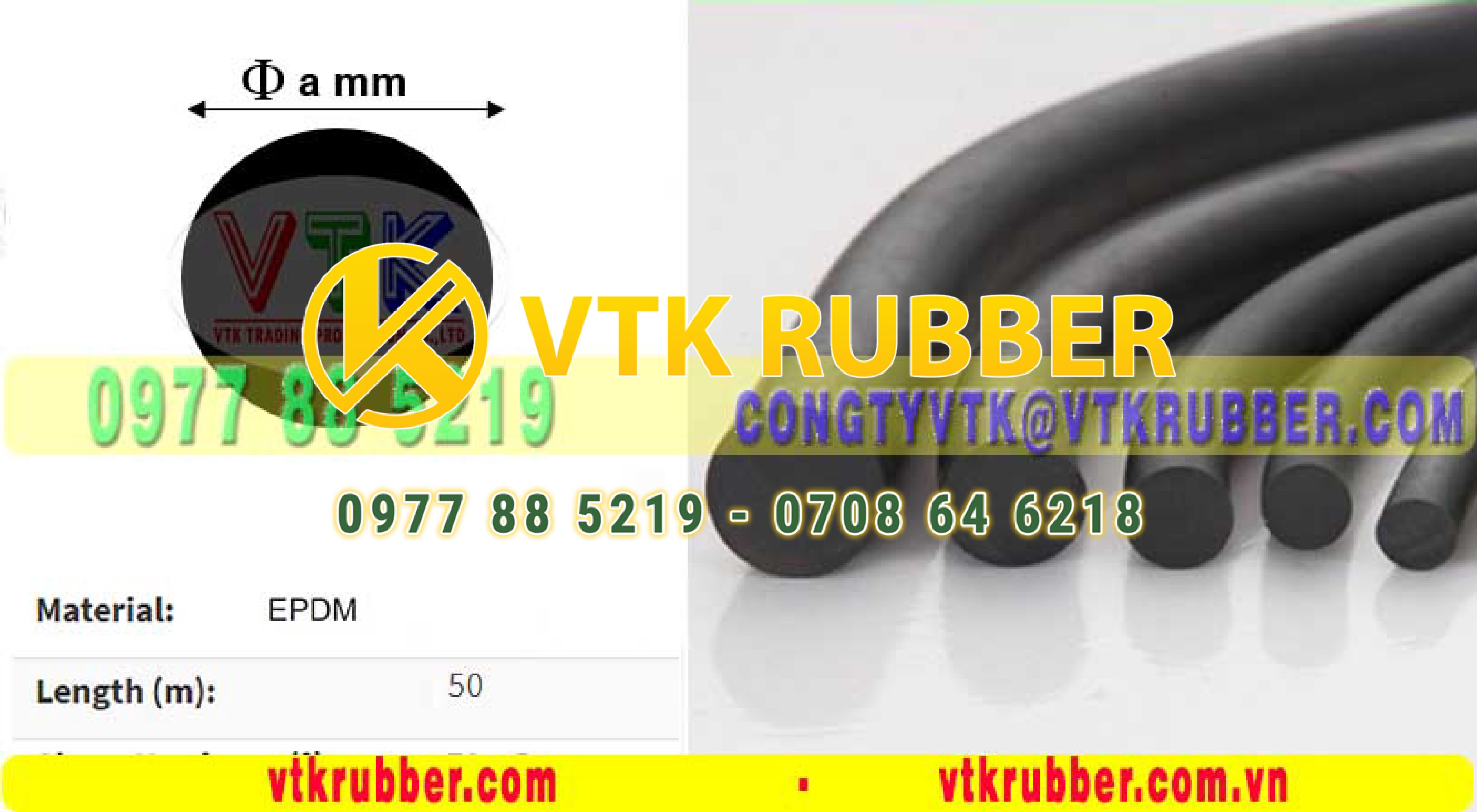 Dây ron cao su chịu lực