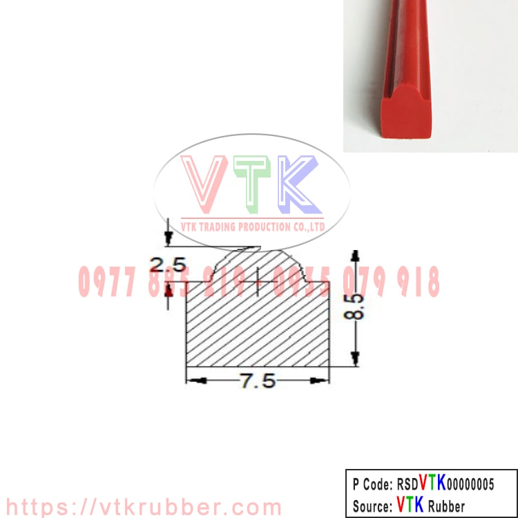gioang cao su silicon xop chu d RSDVTK00000005
