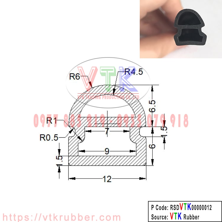 gioang cao su silicon xop chu d RSDVTK00000012