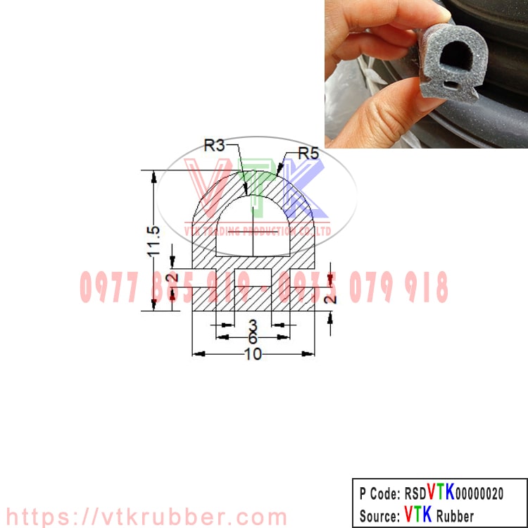gioang cao su silicon xop chu d RSDVTK00000020