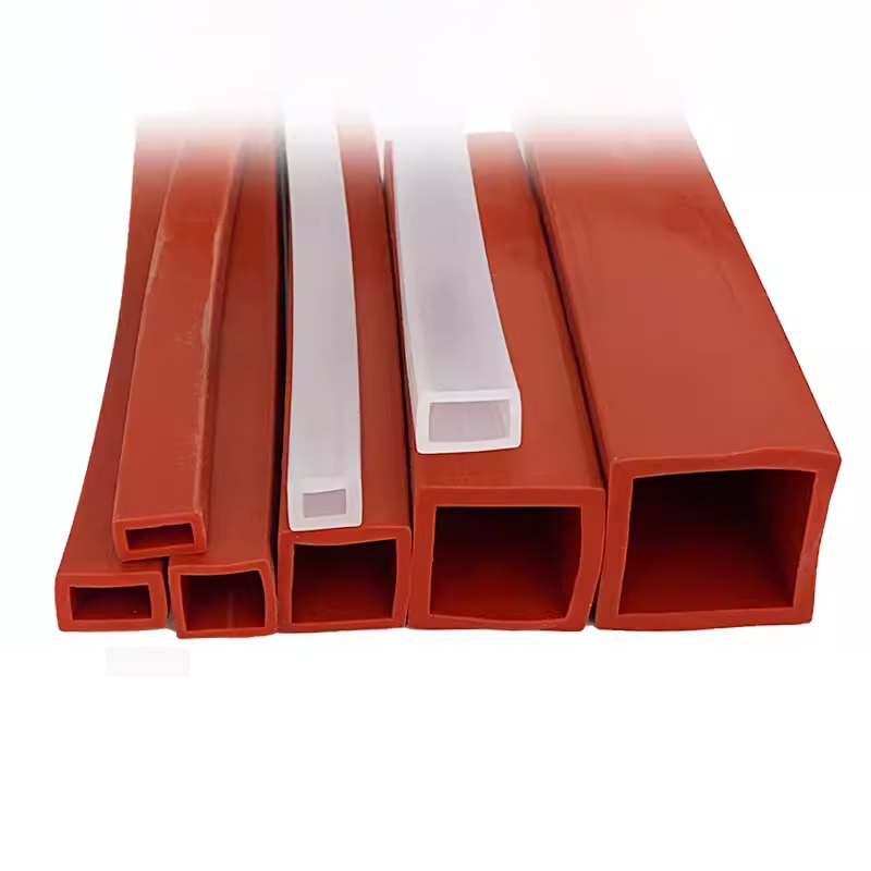 Gioăng silicon lò hấp chịu nhiệt, đàn hồi vuông, chữ nhật