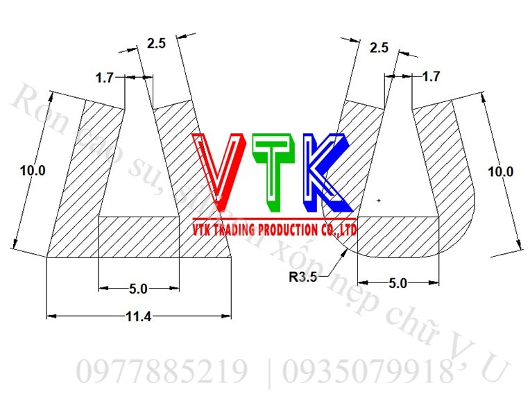 ron cao su silicon xop chiu luc chu u v 10 min