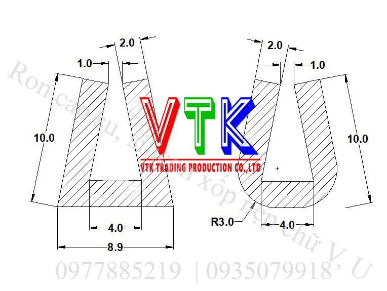 ron cao su silicon xop chiu luc chu u v 12 min