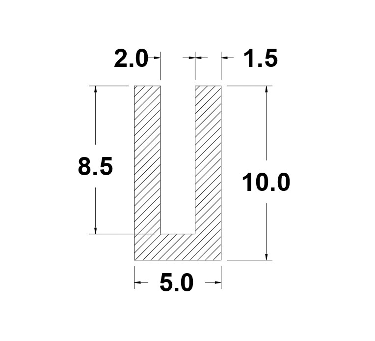 Gioăng silicon thiết kế linh hoạt, ôm sát mép kính, dễ thi công, chống rung và chịu được nhiệt độ cao, phù hợp cho cửa kính, tủ điện, phòng sạch