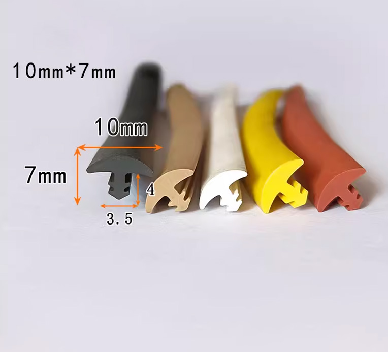 Gioăng silicon chữ T chuyên dùng để làm kín khe cửa, chống nước, chống bụi, cách âm tốt và chịu nhiệt cao