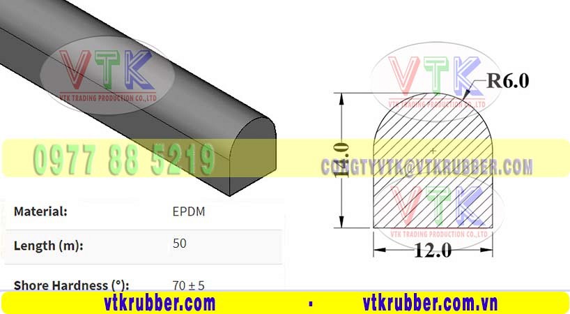 Địa điểm bán gioăng cao su xốp màu đen chữ D ở Hồ Chí Minh