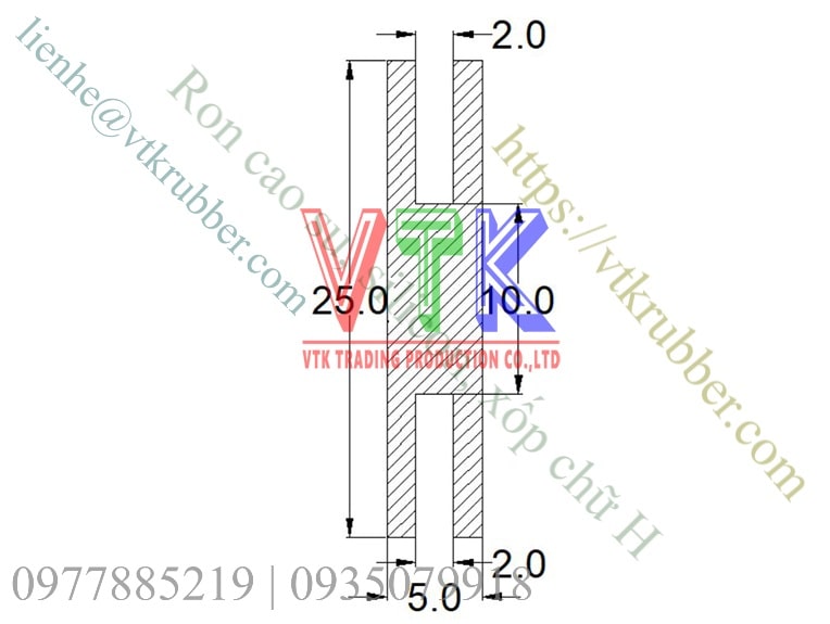 ban ve ky thuat ron nep cao su silicon xop chu h 05 min