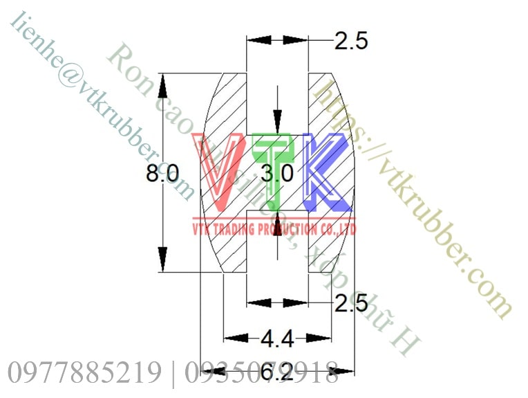 ban ve ky thuat ron nep cao su silicon xop chu h 06 min