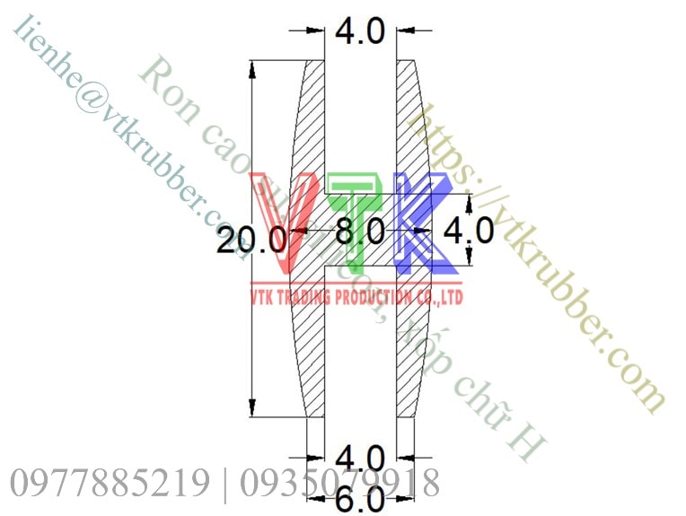 ban ve ky thuat ron nep cao su silicon xop chu h 08 min