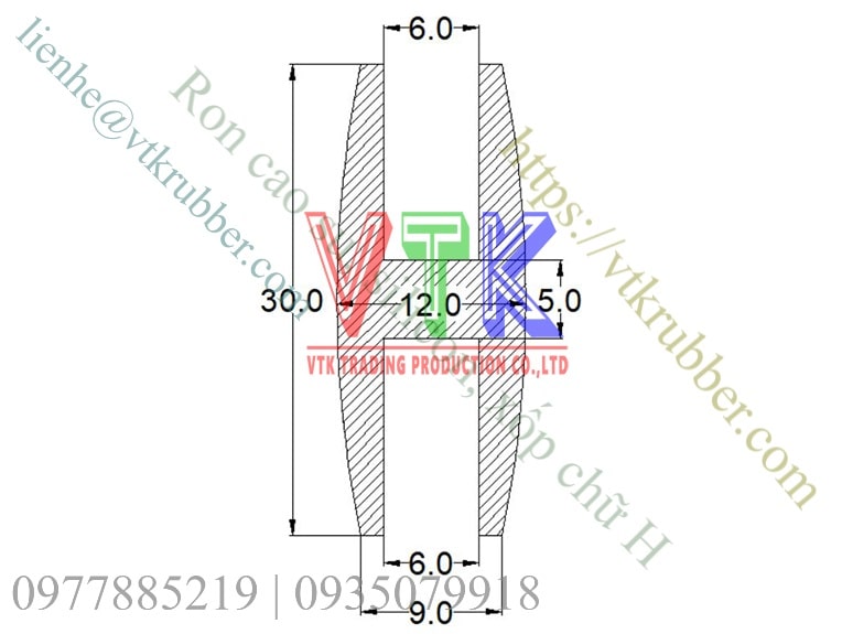 ban ve ky thuat ron nep cao su silicon xop chu h 09 min