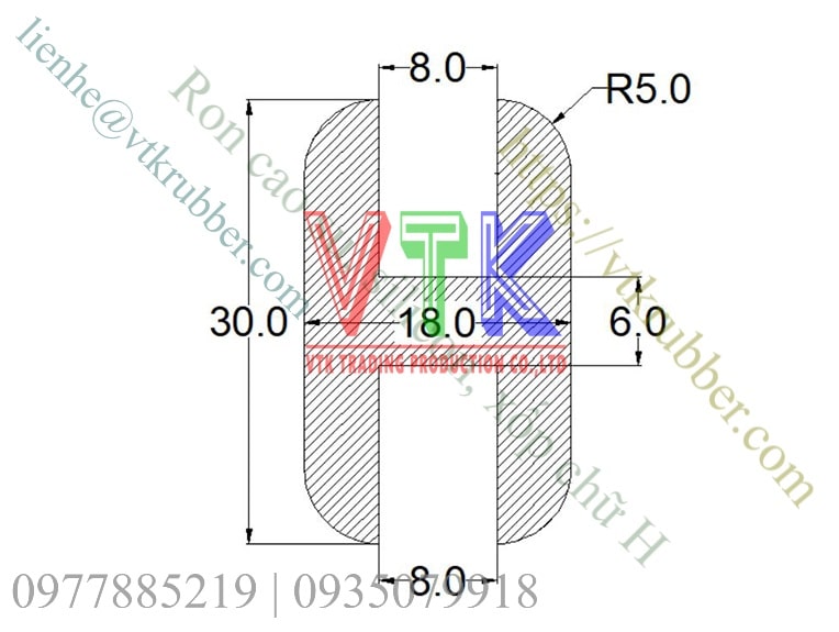 ban ve ky thuat ron nep cao su silicon xop chu h 12 min