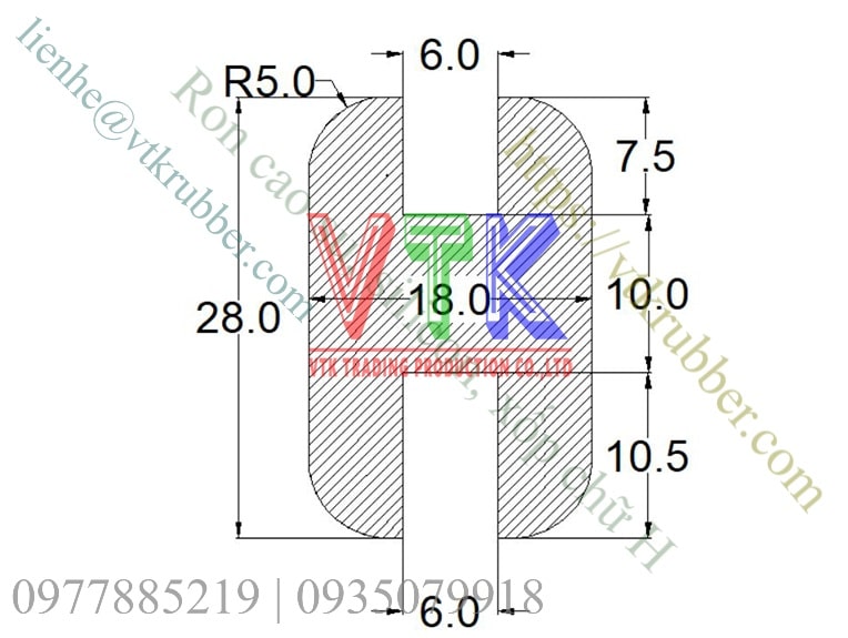 ban ve ky thuat ron nep cao su silicon xop chu h 15 min