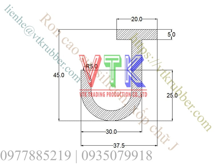 ban ve ky thuat ron nep cao su silicon xop chu J 01 min