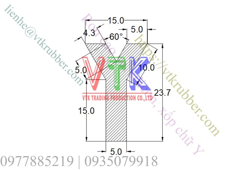 ban ve ky thuat ron nep cao su silicon xop chu Y 01 min