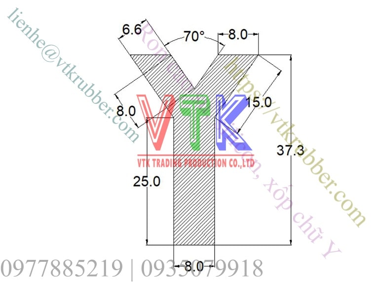 ban ve ky thuat ron nep cao su silicon xop chu Y 02 min