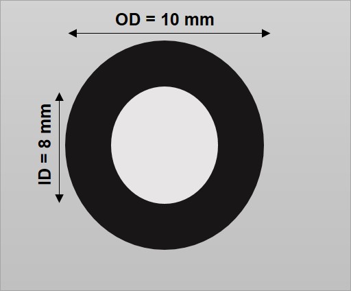 ong cao su id8mmxod10mm